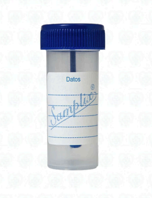 Frasco Colector Parasitológico / de Muestras con Espátula