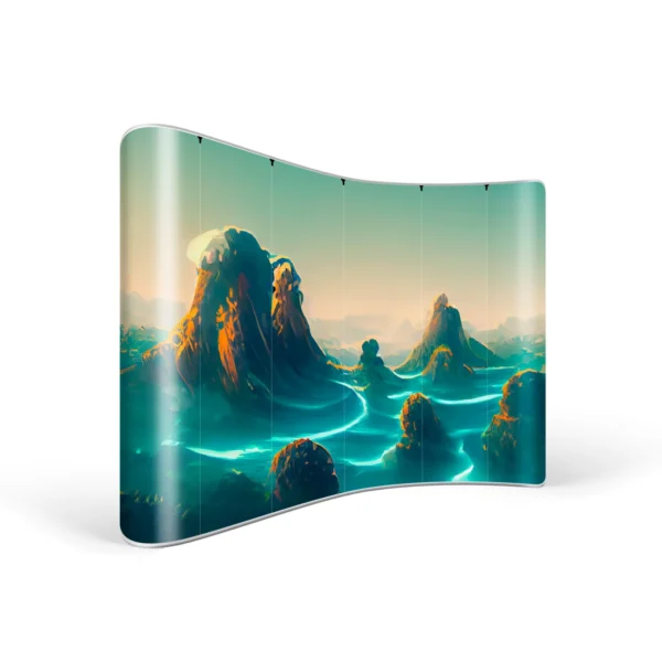 BACKING CURVO IMANTADO CON VINIL