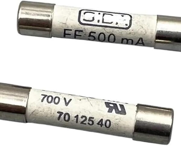 1 FF500mA 700V 50kA 0.248x1.260 in 195100 7012540 fusible