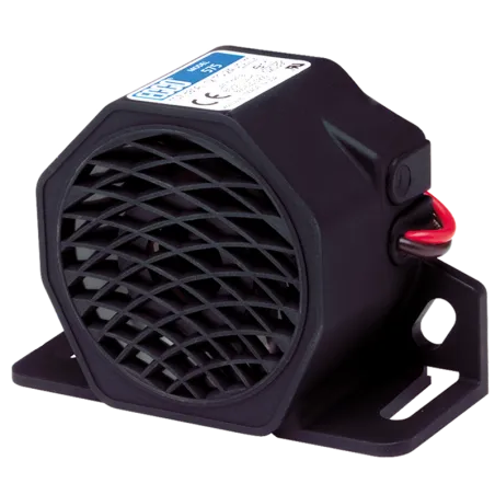 Alarma Sirena de Retroceso Avisador 12/24v 107dB Ecco 575