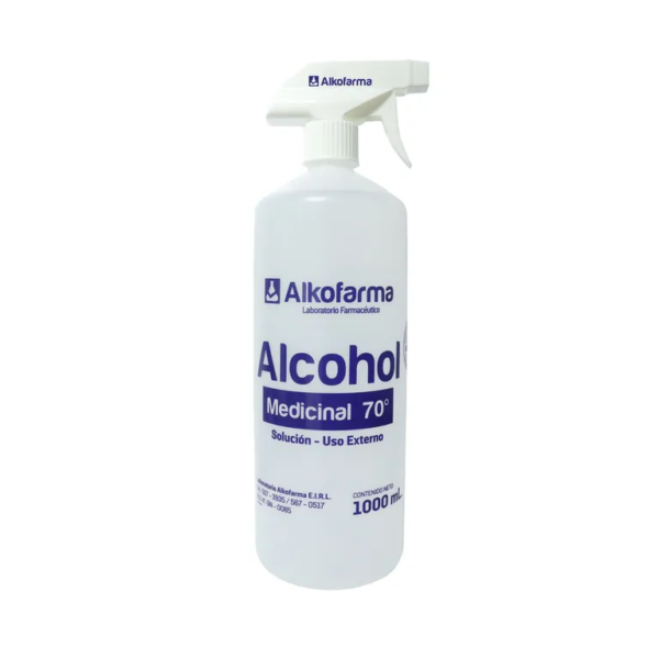 Alcohol 70° Con Gatillo Alkofarma 1Lt