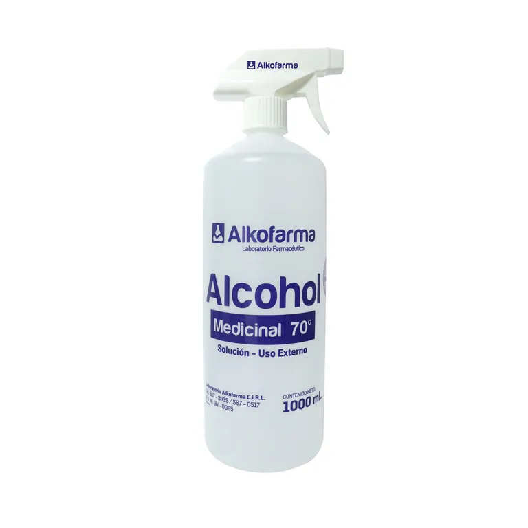 Alcohol 70° Con Gatillo Alkofarma 1Lt