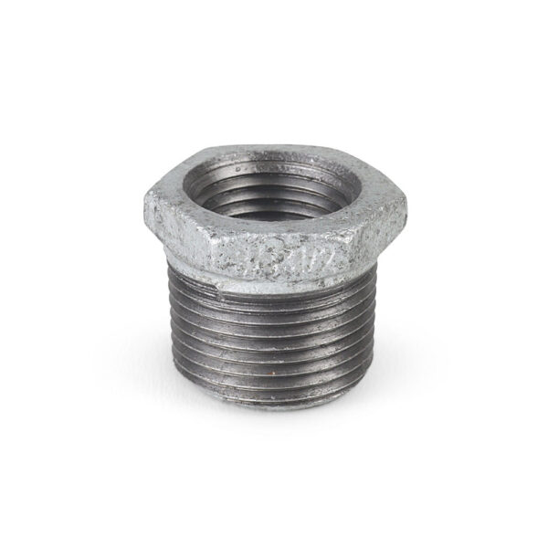 Bushing de Hierro Galvanizado Werken 3/4" x 1/2"
