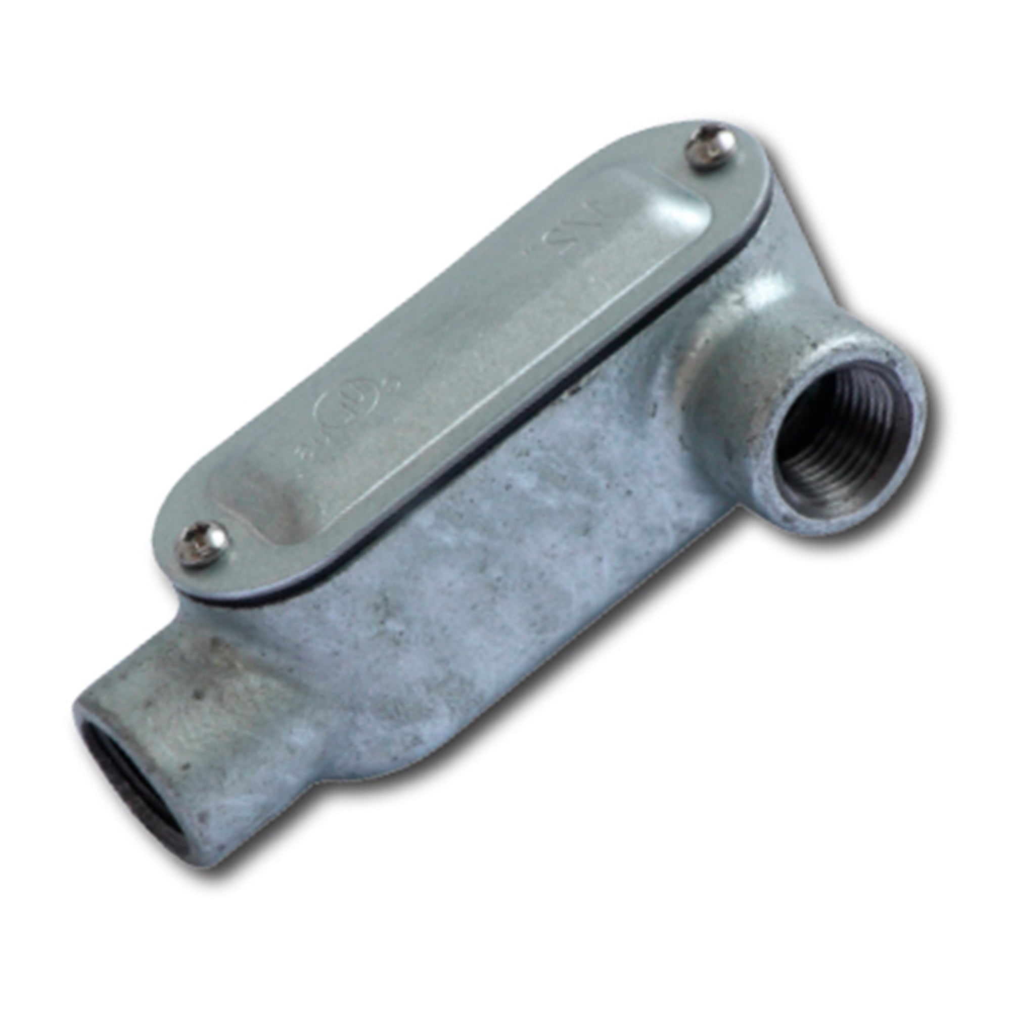 CAJA CONDULET TIPO LL 1″ FORM 5 HIERRO MALEABLE GALVANIZADO EN CALIENTE