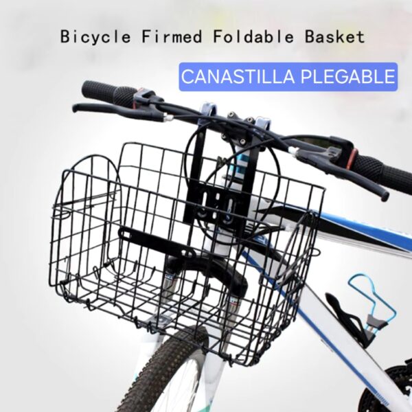 Canastilla Plegable para Bicicleta
