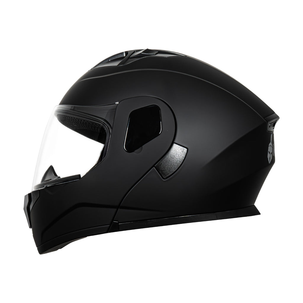 Casco abatible para moto KRATOZ K30 CC negro mate