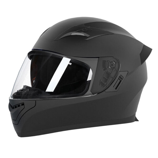 Casco Moto CES Doble Visor ECER DOT Negro Mate