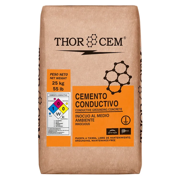Cemento Conductivo 25kg.