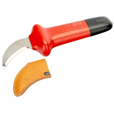 Cuchilla para electricista curvo aislado 1000V 2820VPC Bahco