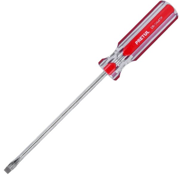 Desarmador Plano 1/4" x 6" Pretul 21462