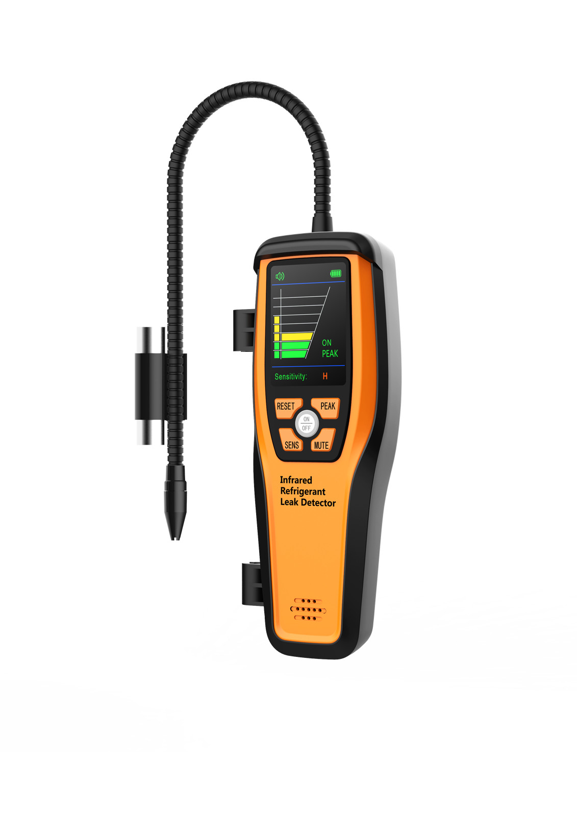 Elitech ILD-200 Detector Avanzado de Fugas de Refrigerante HVAC Probador con Sensor NDIR Freón