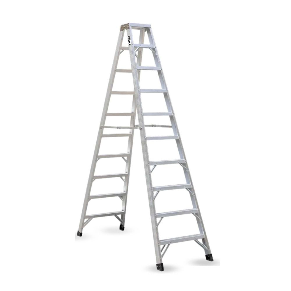 Escalera Tijera Aluminio 10 Pasos Now Laders