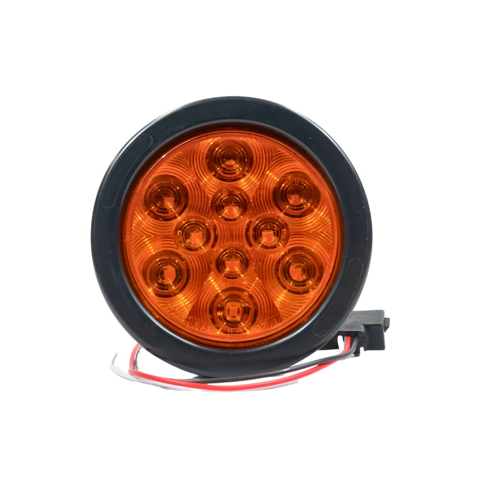 Faro 4 Posterior 10 LED Ámbar Bi-voltaje