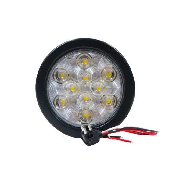Faro 4 Posterior 10 LED Claro Bi-volt