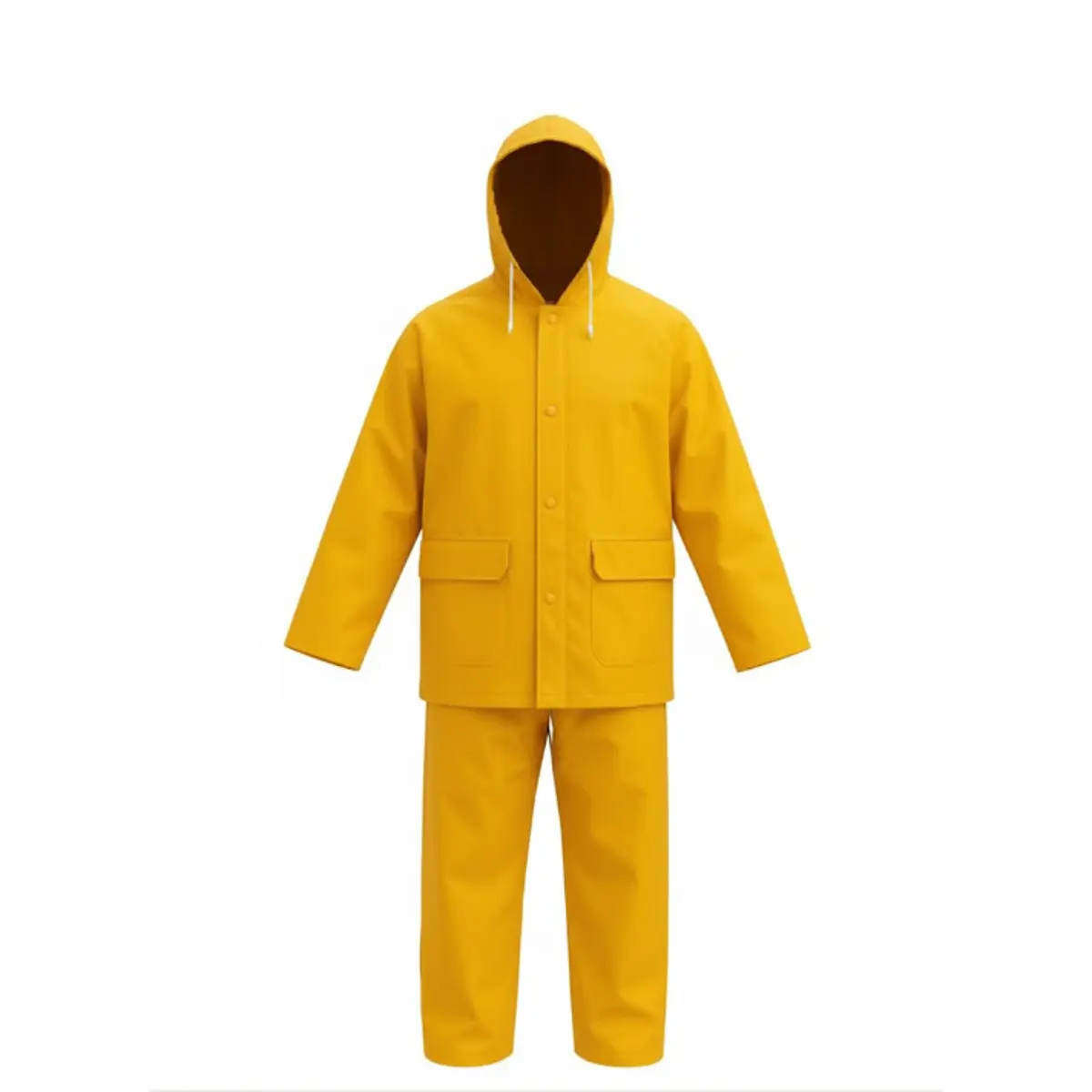 Juego de casaca y pantalon de pvc color amarillo up MPEU3546526684