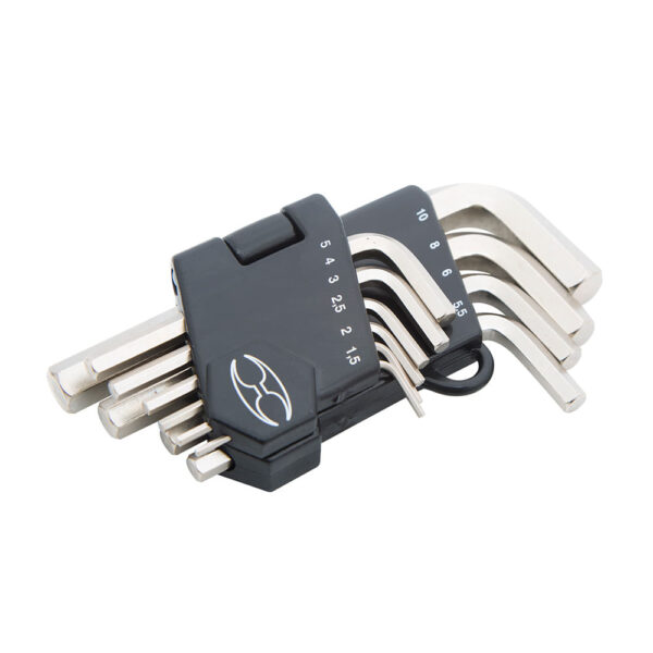 Juego de llaves Allen milimétricas x10 piezas Truper