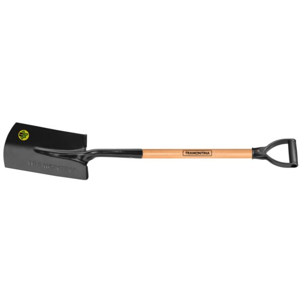 LAMPA RECTA CON MANGO DE MADERA 1079 X 216MM TRAMONTINA 77427/404