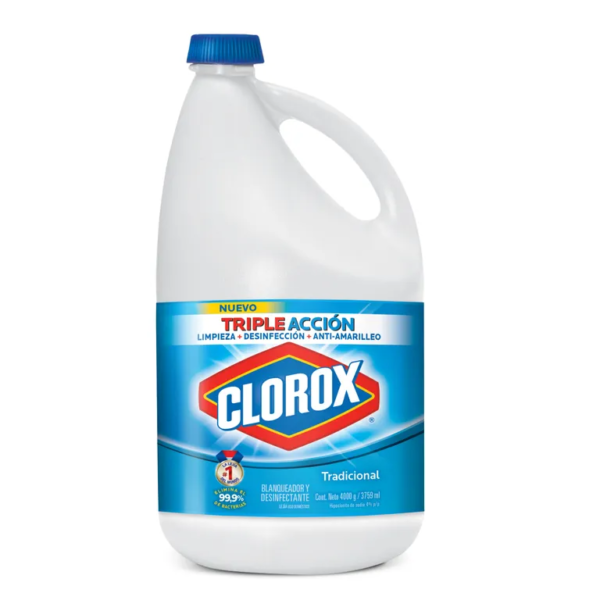 Lejía Clorox Triple Acción Tradicional 4L