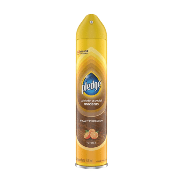 Lustrador de muebles naranja aerosol 378 ml Pledge