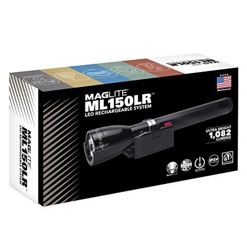 Maglite, Cargador LED Mag con base, negro