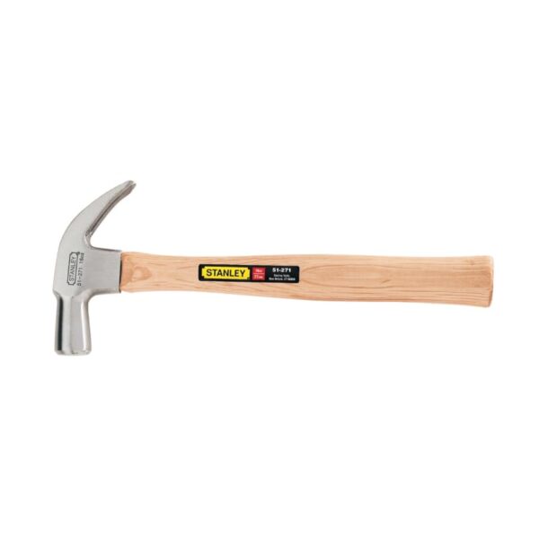 MARTILLO CON MANGO DE MADERA CABEZA CÓNICA 16 OZ (454 GR) 51-271 STANLEY H.T