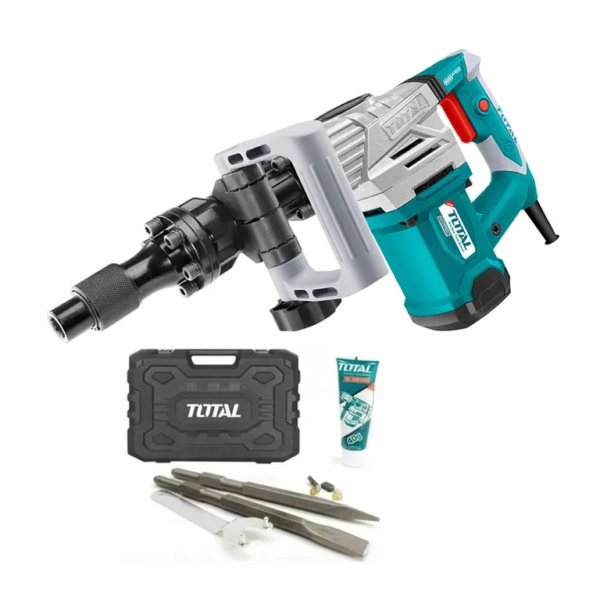 Martillo demoledor hexagonal 1300W 20J industrial Total