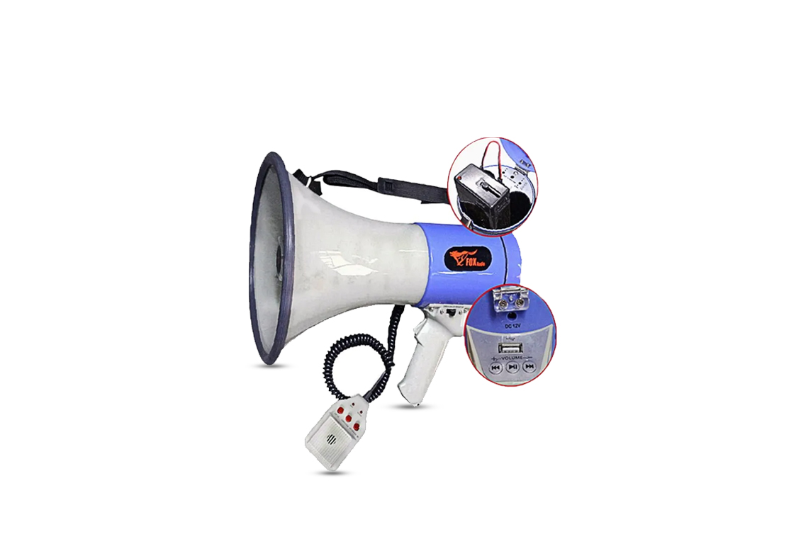 Megáfono de 50 watts