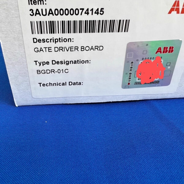 Placa controladora ABB BGDR-01C BGDR01C 3AUA0000074145 serie