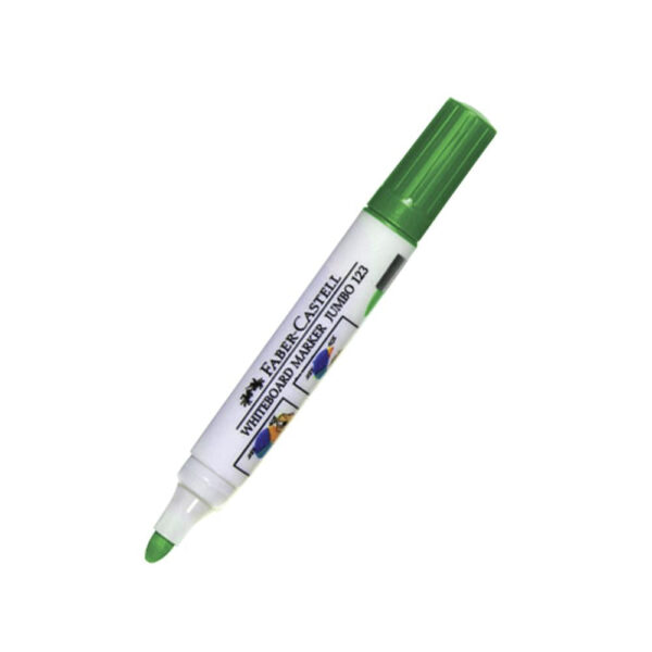 Plumón para pizarra punta gruesa 123 verde