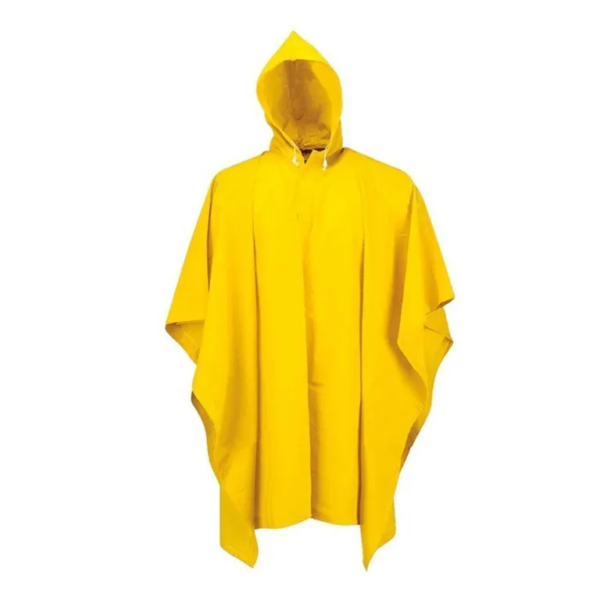 Poncho para Lluvia de PVC Económico Colores Varios