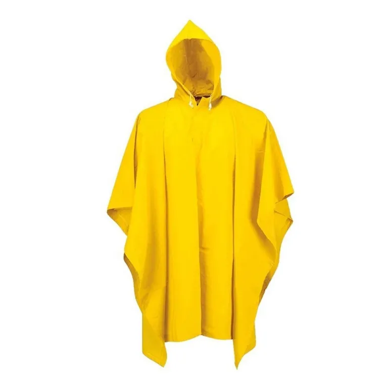 Poncho para Lluvia de PVC Económico Colores Varios