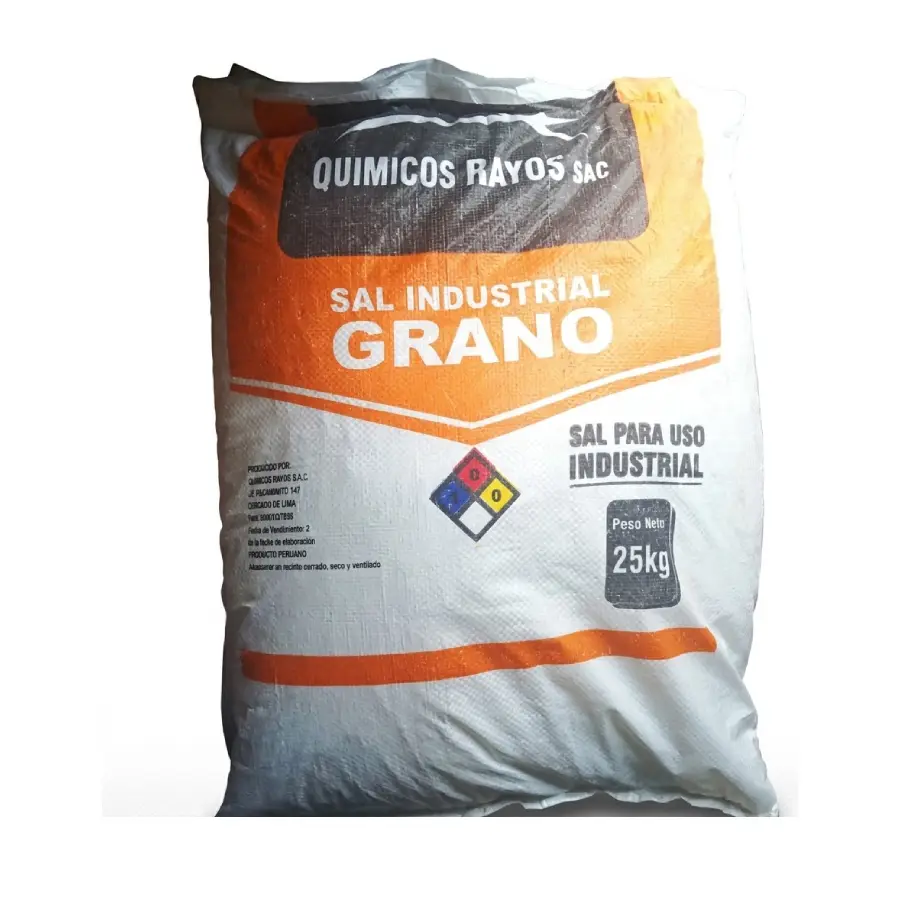 Sal Industrial Grano Superior 25kg
