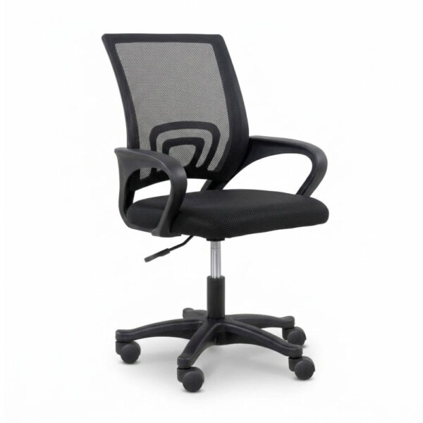 Silla de Oficina Giratoria Orange Tauro Negro