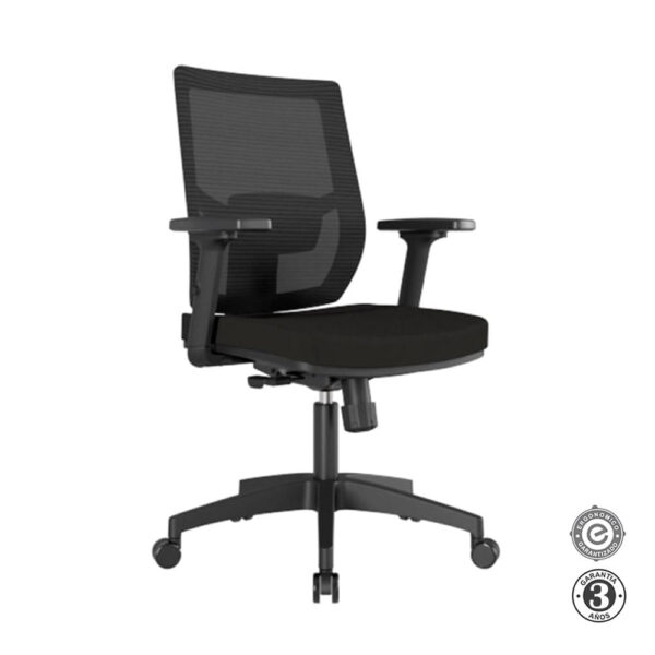 Silla Ergonómica Lims Syncro Brazos  Gerente