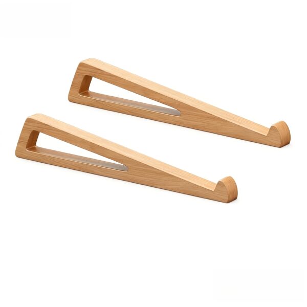 Soporte para Laptop de Escritorio en Madera