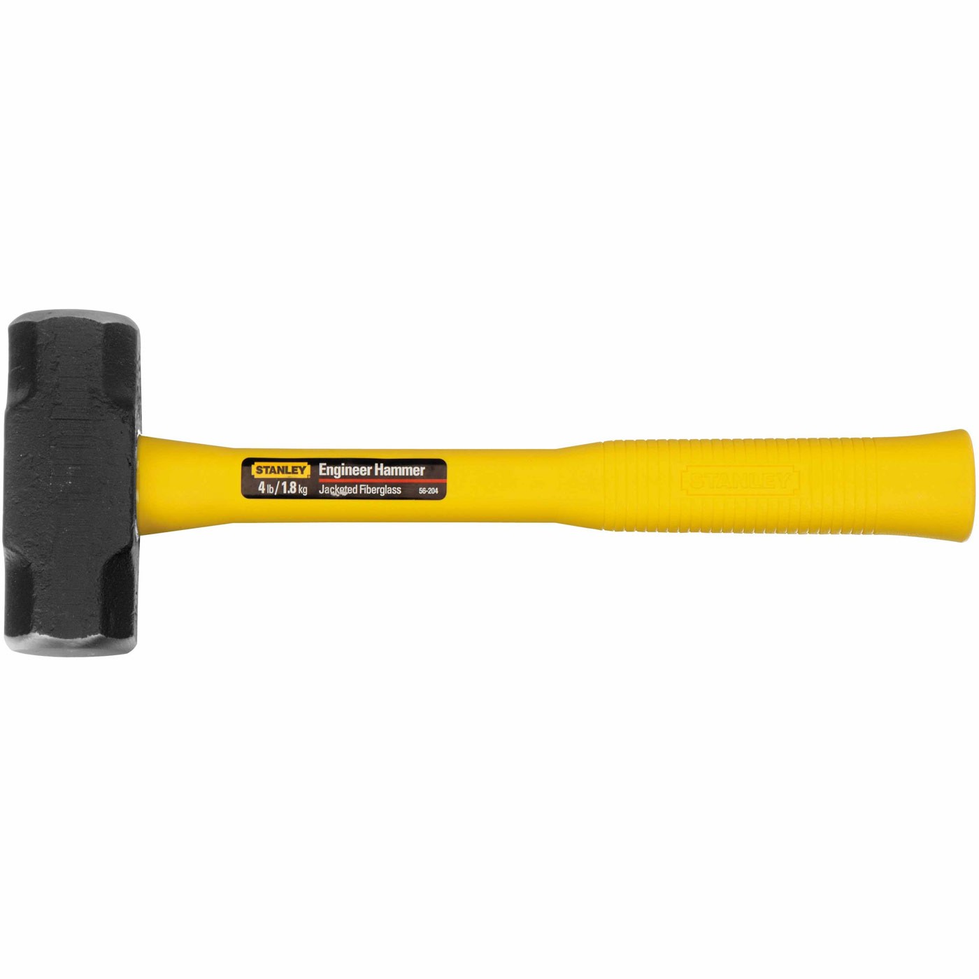 Stanley 56-204 Martillo de Ingeniería de Fibra de Vidrio Recubierta – 4 Lbs