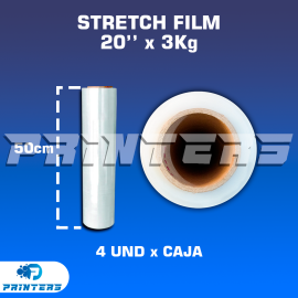 Stretch Film De 20'' X 3kg Altura 50 Cm