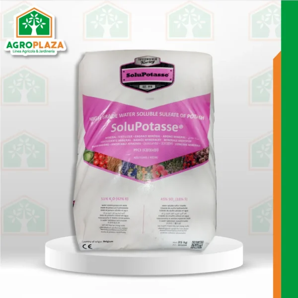 SULFATO DE POTASIO SOLUBLE – SOLUPOTASSE x 25 Kg