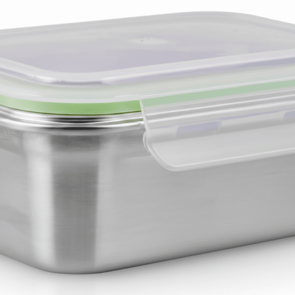 TAPER Acero Inoxidable CYBUS CLICK Rectangular 800 ml 167x122x60 mm