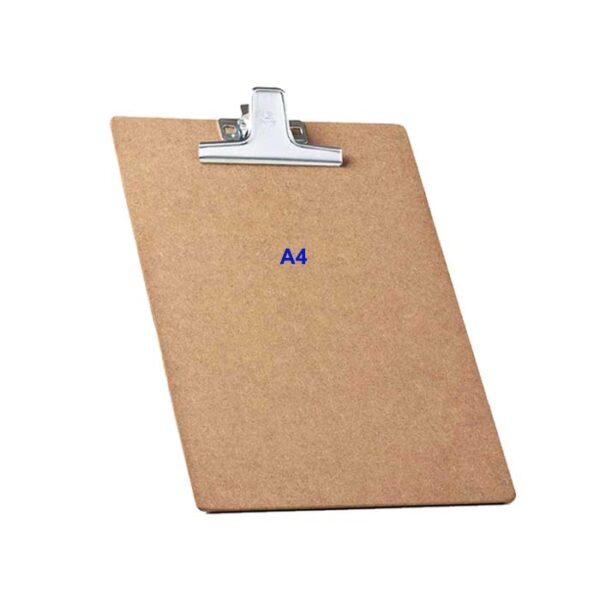Tablero de Madera Duratex/Crisval A4 con Clip Metálico