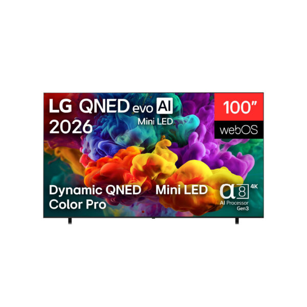 Televisor LG Smart TV 100" QNED evo AI Mini LED 4K UHD 100QNED85BS