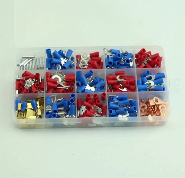 TERMINALES DE CABLE KIT DE 11 MODELOS EN CAJA ORG (111 piezas)