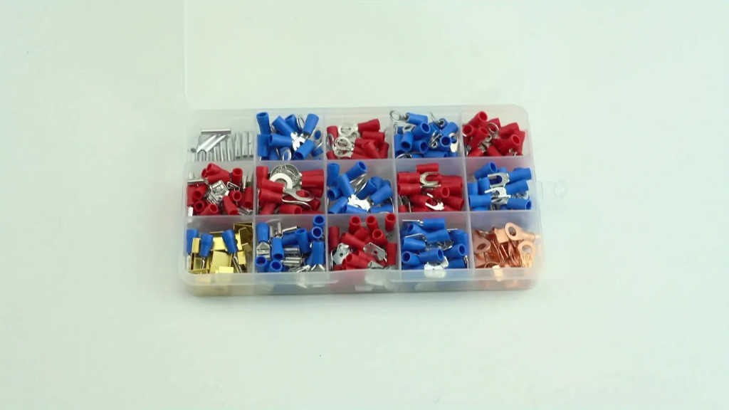 TERMINALES DE CABLE KIT DE 11 MODELOS EN CAJA ORG (111 piezas)