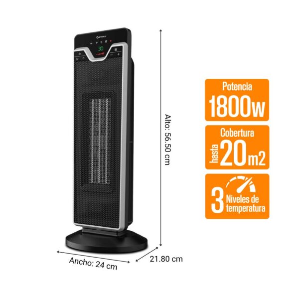 Termoventilador cerámico Imaco ITC-3116