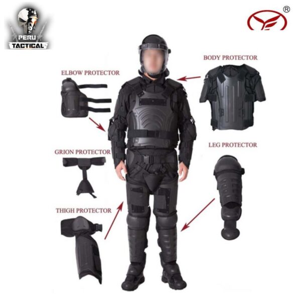 Traje Antimotin Antidisturbios YF Protector Modelo RoboCop