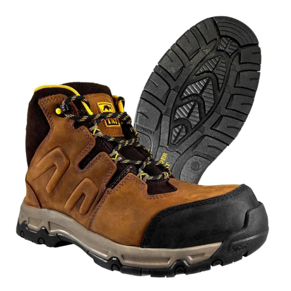 Zapatos de Seguridad Punta de Acero Unisex Ranger Eva Habano