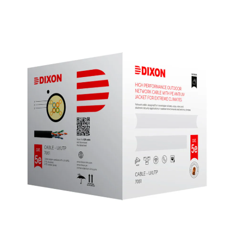 CABLE RED CAT-5e 305 m DIXON 7061