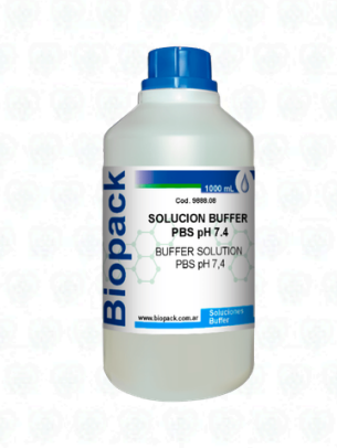 Solución Buffer PBS pH 7.4 – Frasco x 1000 mL