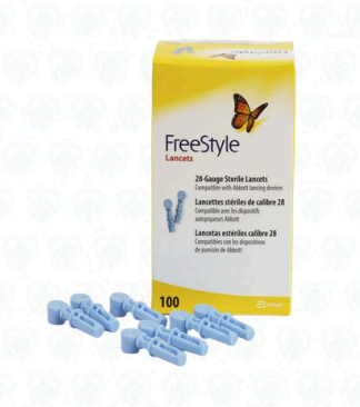 Lancetas FreeStyle – Caja x 100 Unidades