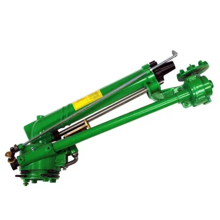 Aspersor Tipo Cañon Sime Skipper Turbina 1 1/2" Alcance Radio 24 a 41 Metros Riego Circular y Sectorial 2-5 Bar